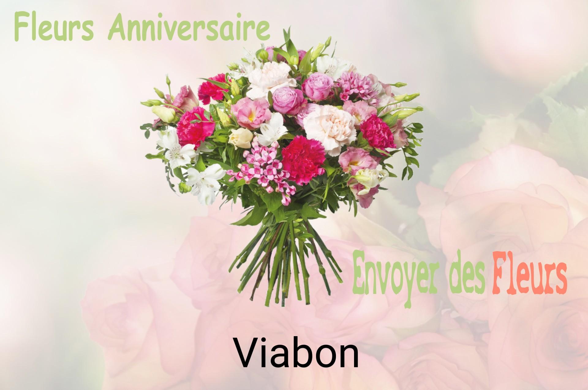 Bouquet de fleurs d’anniversaire livré à Viabon